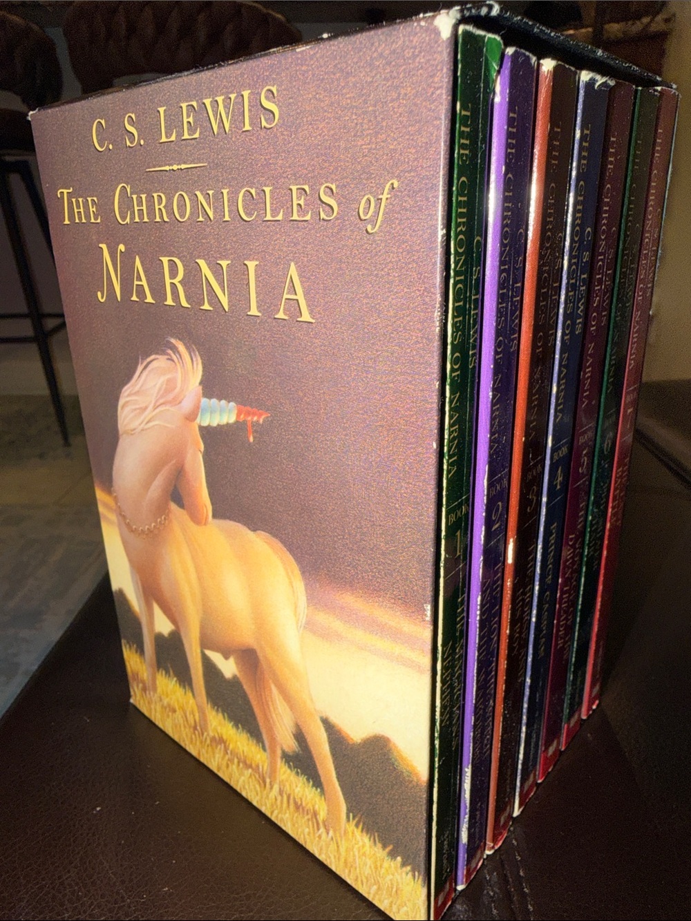 Scholastic The Chronicles of Narnia Boxed Set - 7 Books - Picture 2 of 3